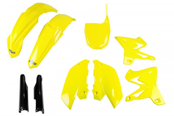 Full Plastic Kit yellow for Yamaha YZ 125 (2005-07) - YZ 250 (2005-07)
